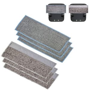 Sweeper Accessories Mop Wet & Dry Type for iRobot Braava / Jet / M6, Specification: 6-piece Set (3 Dry Wipes + 3 Wet Wipes)