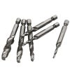 6 PCS / Set HSS Multi-Function Integrated Composite Tap Hole Tapping Chamfering - Image 7