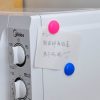 20 PCS Colorful Round Multi-function Refrigerator Magnetic Stickers, Random Color Delivery - Image 2