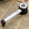 Handheld With Scale With 3 Lights 45 Times Magnifying Glass High-Definition Double Lens Magnifying Glass - Image 5