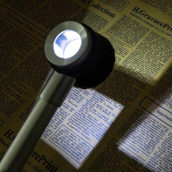 Handheld With Scale With 3 Lights 45 Times Magnifying Glass High-Definition Double Lens Magnifying Glass - Image 7