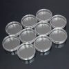 10 PCS Polystyrene Sterile Petri Dishes Bacteria Dish Laboratory Biological Scientific Lab Supplies, Size: 90mm