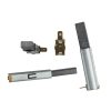 5 PCS Industrial Vacuum Cleaner / Suction Machine Accessories Motor Carbon Brush for Jieba / Baiyun BF501 / 502 - Image 4