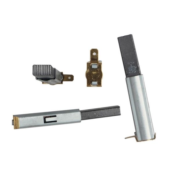 5 PCS Industrial Vacuum Cleaner / Suction Machine Accessories Motor Carbon Brush for Jieba / Baiyun BF501 / 502 - Image 4