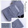 HUMRAD Fall And Winter Outdoor Thermal Cold-proof Touch Screen Polar Fleece Gloves, Size: Free Size (Red) - Image 6