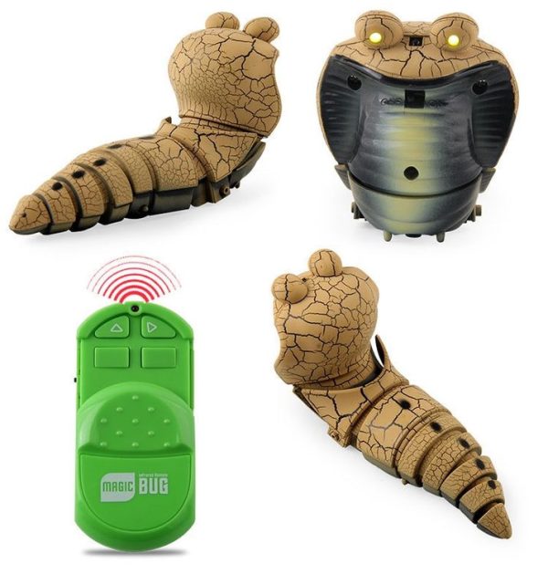 7702 Infrared Remote Control Simulation Cobra Tricky Toy (Gray) - Image 3