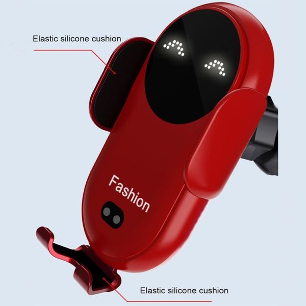 S11 Smart Infrared Sensor Car Wireless Charger, Colour: Yellow - Image 4