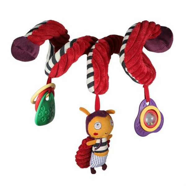 Multi-functional Spiral Baby Bed Baby Carriage Activity Toy Educational Toys (Bee)