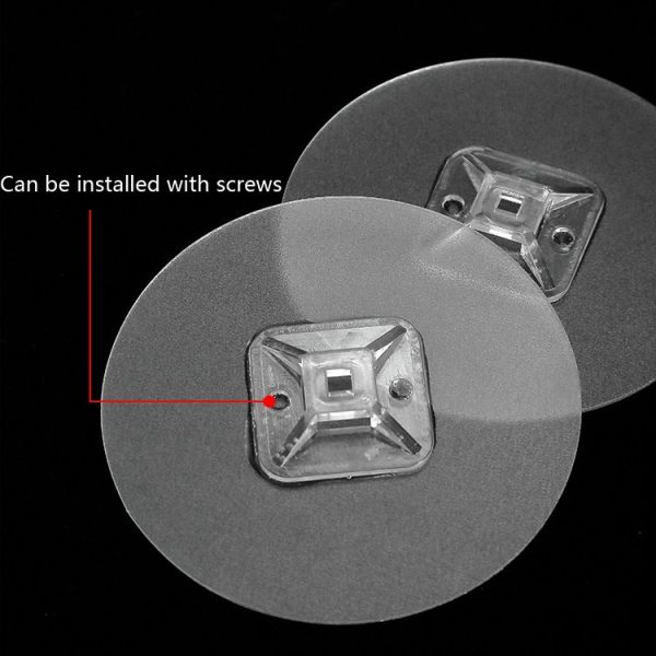 5 Set Child Protection Cabinet Anti-Falling Anti-Dropping Fixture Wall Tie Line Non-Marking Patch (Diameter 78mm) - Image 4