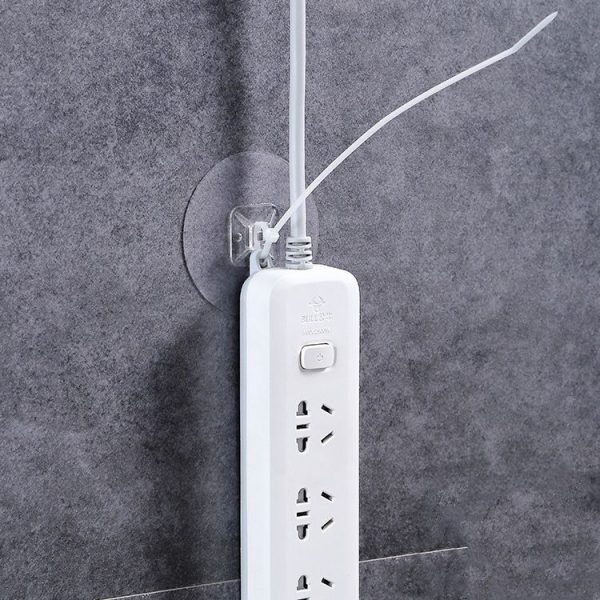 5 Set Child Protection Cabinet Anti-Falling Anti-Dropping Fixture Wall Tie Line Non-Marking Patch (Diameter 78mm) - Image 9