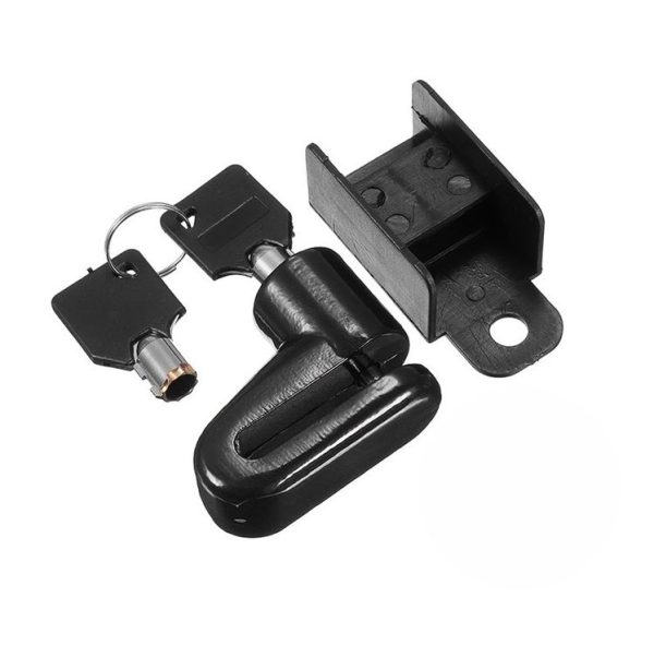 2 PCS Electric Scooter Disc Brake Lock Multi-Function Reinforced Anti-Theft Lock Accessory for Xiaomi Mijia M365, Packing specification: Disc Brake Lock (Black) - Image 2