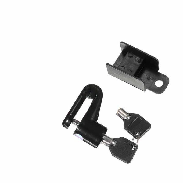 2 PCS Electric Scooter Disc Brake Lock Multi-Function Reinforced Anti-Theft Lock Accessory for Xiaomi Mijia M365, Packing specification: Disc Brake Lock (Black) - Image 5
