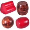 Adult Wooden Intelligence Toys Classical Toys Luban Lock, Colour: Red Barrel - Image 4