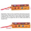 2 Sets Adult Wooden Educational Toy Cube Block Color Matching Chess - Image 4