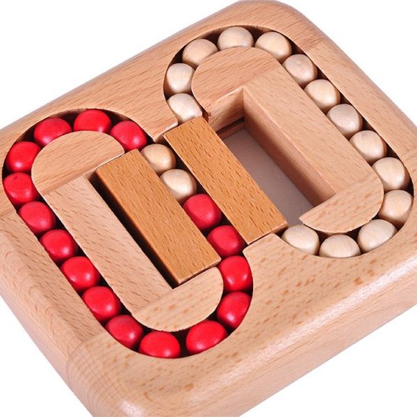 Adult Wooden Educational Toys Ball Games Maze Toys - Image 3
