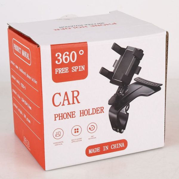 Car Mobile Phone Holder Car Dashboard Rearview Mirror Navigation Bracket With Stop Sign - Image 11