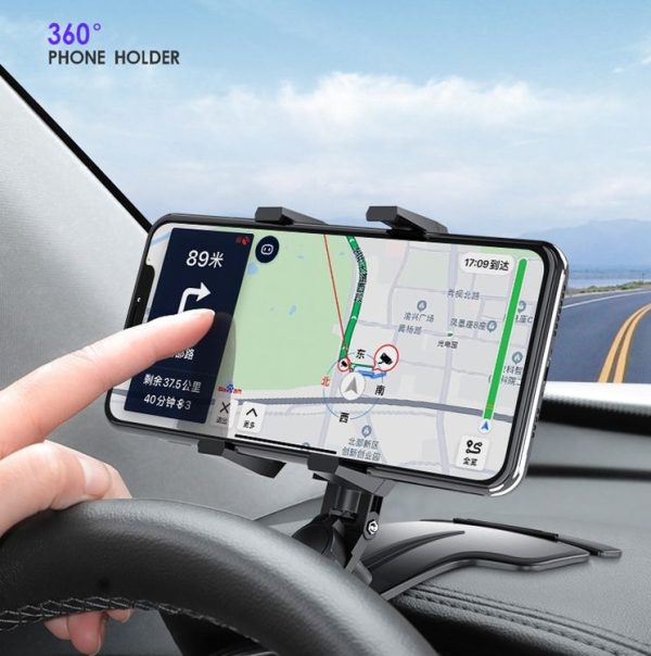 Car Mobile Phone Holder Car Dashboard Rearview Mirror Navigation Bracket With Stop Sign - Image 16