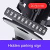 Car Mobile Phone Holder Car Dashboard Rearview Mirror Navigation Bracket With Stop Sign - Image 5