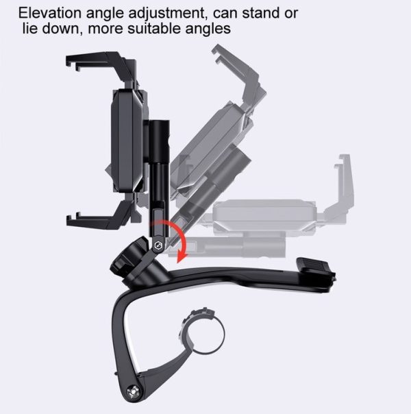 Car Mobile Phone Holder Car Dashboard Rearview Mirror Navigation Bracket With Stop Sign - Image 7