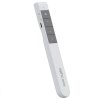 Inphic PL2 Wireless Pointer Laser Remote Control Pen Office PPT Flip Pen Multimedia Projection Red Laser Pen, Colour: Charging White