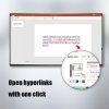 Inphic PL2 Wireless Pointer Laser Remote Control Pen Office PPT Flip Pen Multimedia Projection Red Laser Pen, Colour: Charging White - Image 6