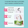 NIIMBOT D11 Thermal Label Printer Bluetooth Handheld Portable Sticker Mobile Phone Printer, Model: D11+1 Rolls Color Label - Image 6
