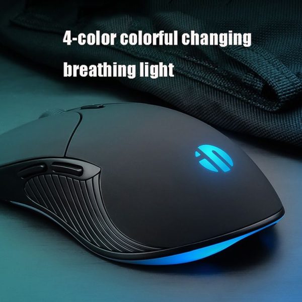 Inphic PB1 Business Office Mute Macro Definition Gaming Wired Mouse, Cable Length: 1.5m, Colour: Black Silen Business Version - Image 8