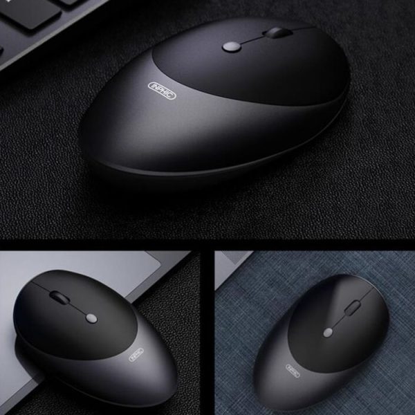 Inphic PM8 1600DPI 6 Keys Rechargeable Wireless Mouse (Dark Blue Black) - Image 3