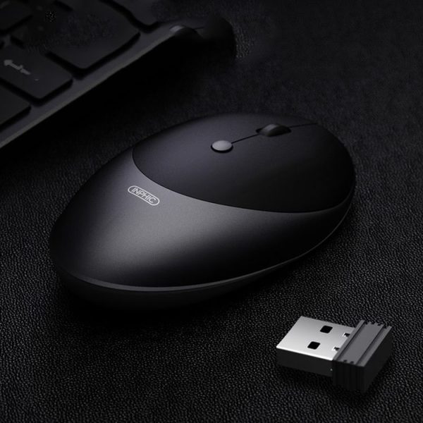 Inphic PM8 1600DPI 6 Keys Rechargeable Wireless Mouse (Dark Blue Black) - Image 5