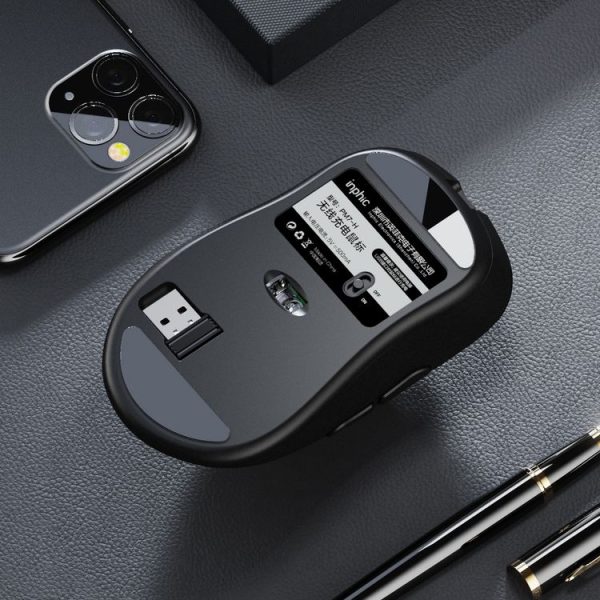 Inphic PM7H 1600DPI 6 Keys Silent Glowing Charging Wireless Mouse - Image 5
