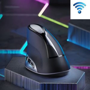 Inphic M80 1600DPI 6 Keys Office Home Computer Ergonomic Design Wireless Vertical Mouse