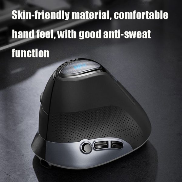 Inphic M80 1600DPI 6 Keys Office Home Computer Ergonomic Design Wireless Vertical Mouse - Image 5