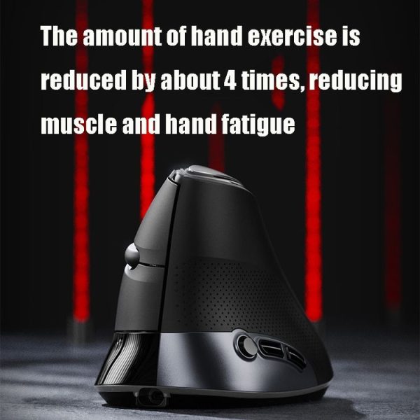 Inphic M80 1600DPI 6 Keys Office Home Computer Ergonomic Design Wireless Vertical Mouse - Image 7