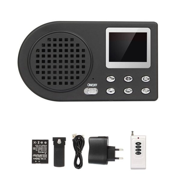 Outdoor Electronic Bird Caller Player MP3 With Wireless Remote Control (EU Plug) - Image 2