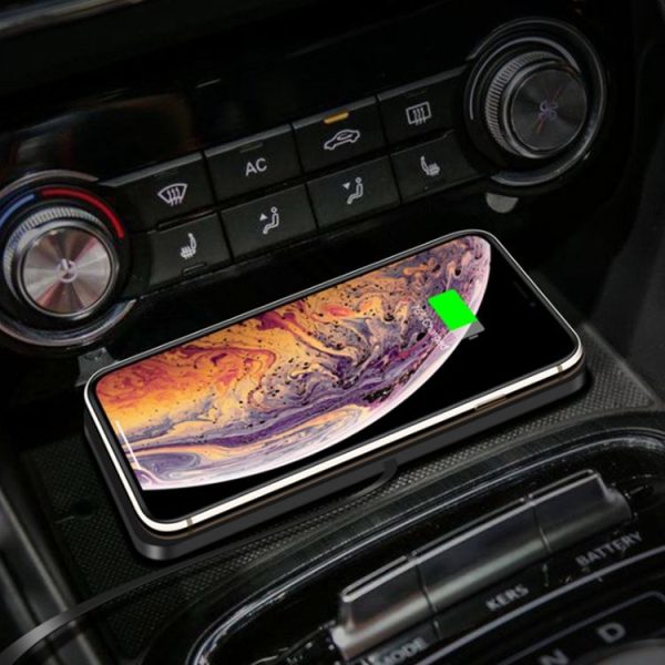 C1 15W TYPEC Interface Car Anti-slip Mat Wireless Charger (30cm) - Image 6