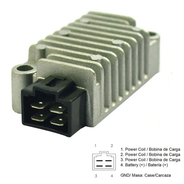 2007.0 Motorcycle Rectifier For Yamaha XV110 / TDM 850 XJ600 XT225 - Image 2