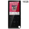 E05 2.4 inch Touch-Button MP4 / MP3 Lossless Music Player, Support E-Book / Alarm Clock / Timer Shutdown, Memory Capacity: 16GB without Bluetooth (Black)