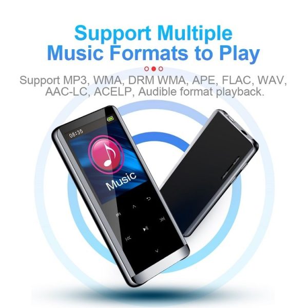M13 High-Definition Noise Reduction Recorder Music MP4 Player, Support Recording / E-Book / TF Card Without Bluetooth (Black), Capacity: 4GB - Image 5