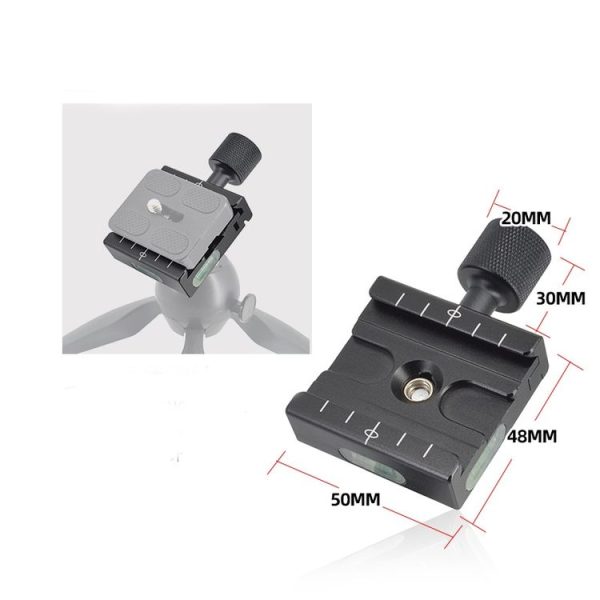 YJ QR-50 50mm Universal Aluminum Alloy Quick Release Plate - Image 5