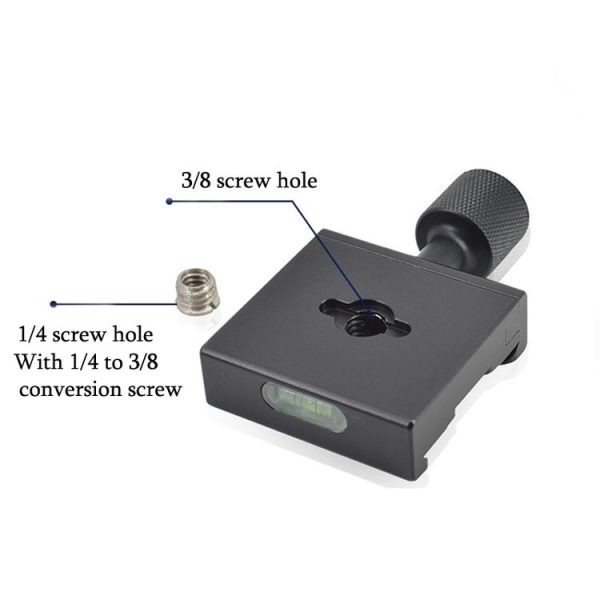 YJ QR-50 50mm Universal Aluminum Alloy Quick Release Plate - Image 7