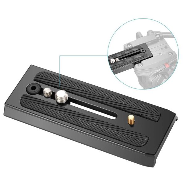 YJ 501PL P200 Quick Release Plate for Manfrotto 500AH / 502 / 701 / 577