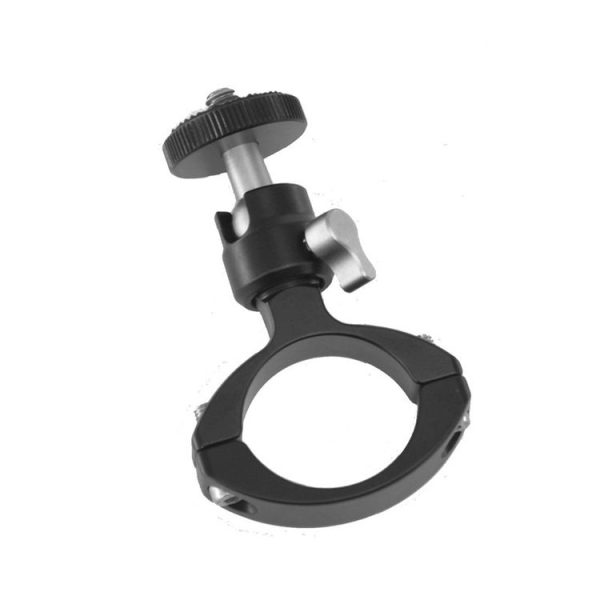 YJ-G2 Cycling Metal Tube Clip 1 / 4 PTZ Bicyle Bracket Universal Portable Camera Bicycle Clip - Image 2