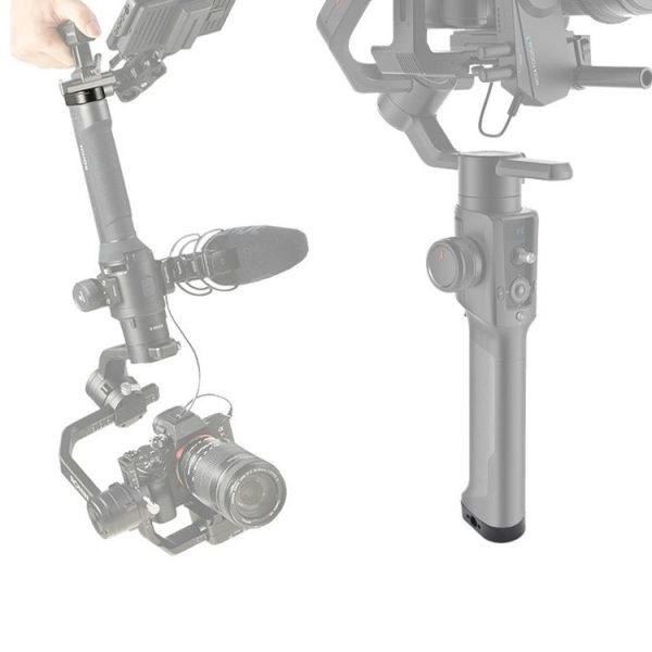 YJ Aluminum Alloy External Base Plate Quick Release Plate For DJI Ronin-S - Image 6