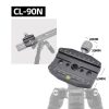 YJ CL-90N 90mm Quick Release Clamp Adapter Plate Mount For Arca - Image 2