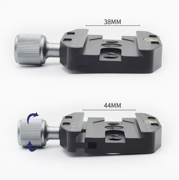 YJ CL-90N 90mm Quick Release Clamp Adapter Plate Mount For Arca - Image 5