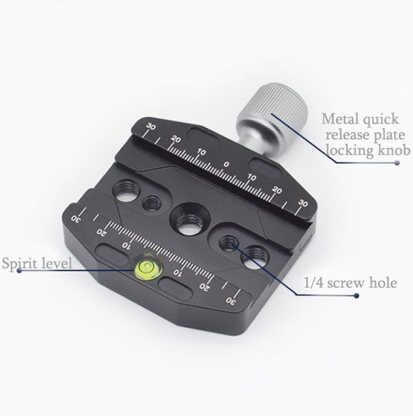 YJ CL-90N 90mm Quick Release Clamp Adapter Plate Mount For Arca - Image 6
