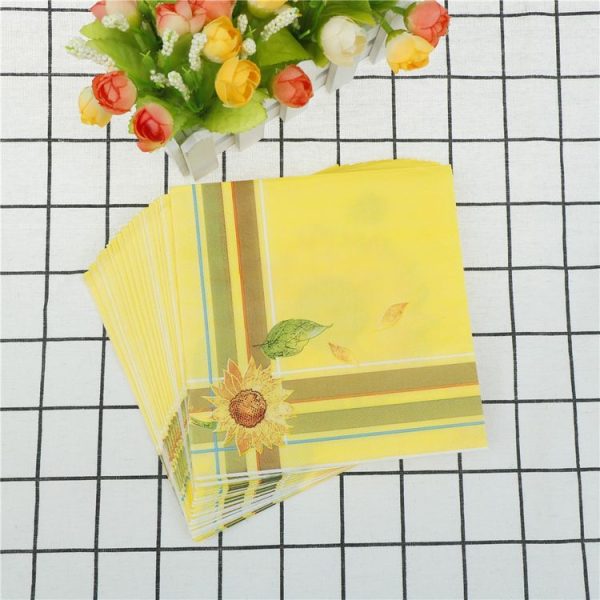 Colorful Print Party Decoration Napkin Facial Tissue - Image 3