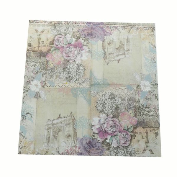 Colorful Print Party Decoration Napkin Facial Tissue - Image 2