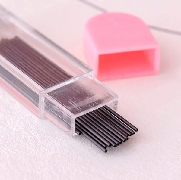 AIHAO Compass / Mechanical Pencil / Eraser / Pen Core / Ruler / Protractor Stationery Set Random Colour Delivery - Image 4