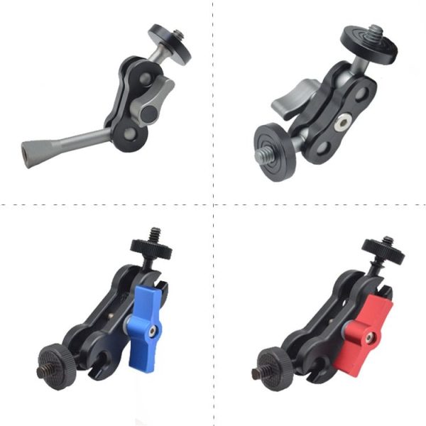 MA-95 Gun Gray YJ Magic Arm Bracket Mount 1 / 4 inch Ball Head Magic Arm - Image 4